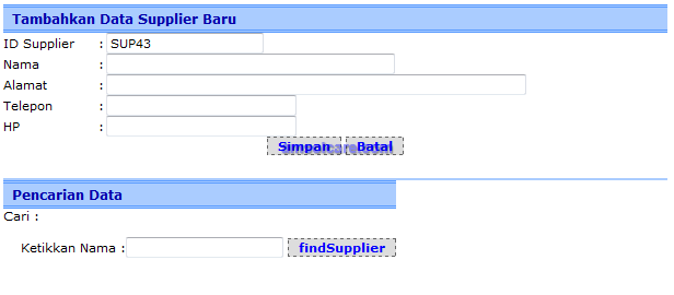 Software Toko Bangunan